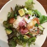 マグロのサラダ仕立て