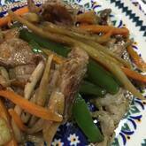 豚肉入りきんぴら