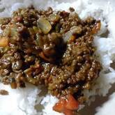 炒めるだけ！彩りきれいな夏野菜キーマカレー by 松本 知恵さん