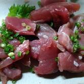 カツオのサラダ仕立て