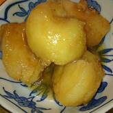 揚げジャガイモの甘辛煮