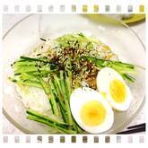 冷やし納豆素麺