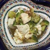 ブロッコリーと豆腐のおかか煮