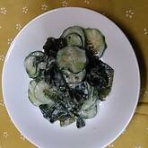 キュウリのマヨマスタード和え