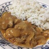 節約時短！豚肉の薄切りでハッシュドポーク