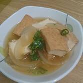 厚揚げのだし煮