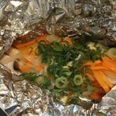 鮭のホイル焼き フライパンで簡単に！切って包むだけ