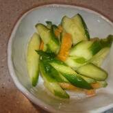 キュウリの浅漬け