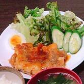 柔らか鶏の照り焼き