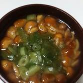 ナメコのみそ汁