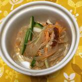 キュウリとハムの中華春雨サラダ