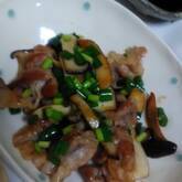 鶏肉のショウガ焼き