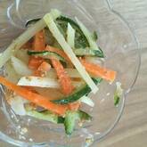 ジャガイモのゴマ酢和え