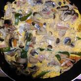 きのこオムレツ