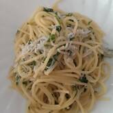 15分で完成！簡単ペペロンチーノ 大葉とシラスで