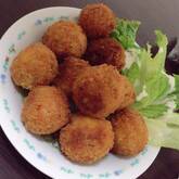 カボチャのコロッケ