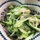 エノキの酢の物