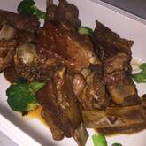 スペアリブの炒め煮