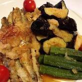 揚げナスのおろしポン酢和え