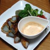 長芋の巻きトンカツ