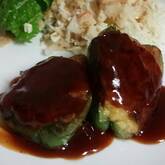 基本のピーマンの肉詰め ピーマンふんわり