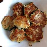 豆腐つくねの大葉包み焼き