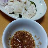 大和芋の梅ダレ