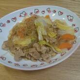 春雨と豚肉の炒め物