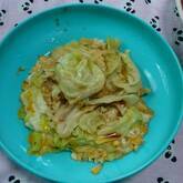 キャベツの卵とじ