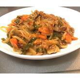 豚肉のケチャップ炒め