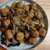 肉団子のオイスターあん