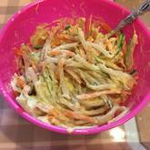 モヤシのサラダカレー風味