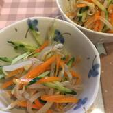 ゆでモヤシの甘酢和え