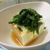 ニンニク香る！冷奴大葉ダレ