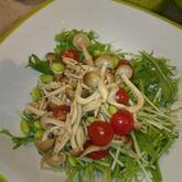 キノコのホットサラダ