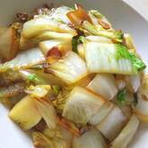 ガーリック好き必見 絶品！白菜のにんにくバター焼き