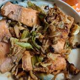 味噌とバターのハーモニー！秋鮭のちゃんちゃん焼き