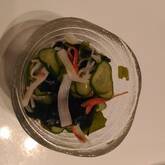 キュウリとカニカマの酢の物