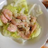 エビマヨのホットサラダ