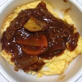 カキとホウレン草のカレー