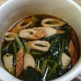 小松菜とちくわの煮物