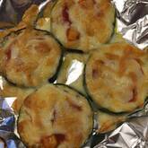 ズッキーニのピザ風焼き