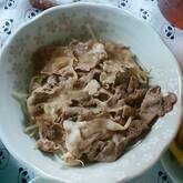 カリカリ豚肉のポン酢和え