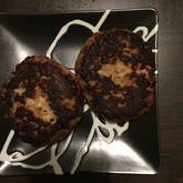 ナッツが入ったハンバーグ