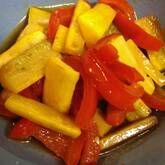 パプリカとズッキーニのナムル