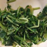 豆苗のナムル