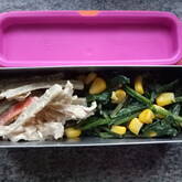 ホウレン草のバター炒め