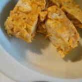 ツナと玉ネギの卵焼き