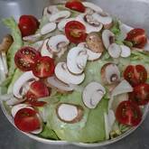 マッシュルームのサラダ