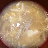 卵入り白みそ汁